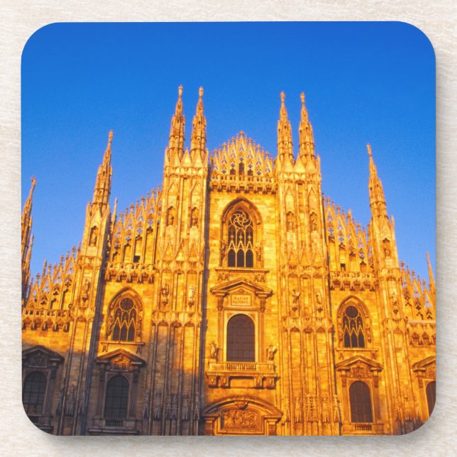 Dessous-de-verre Europe, Italie, Milan, Cathédrale de Milan (Devant)