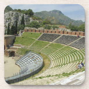 Dessous-de-verre Europe, Italie, Sicile, Taormine. IIIe siècle