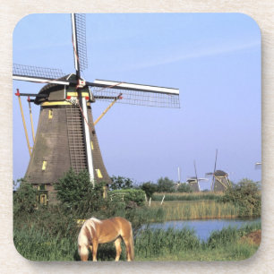 Dessous-de-verre Europe, Pays-Bas, Zuid Holland, Kinderdijk. 2
