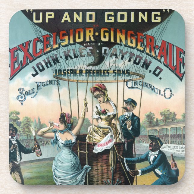 Dessous-de-verre Excelsior Ginger Ale (Devant)