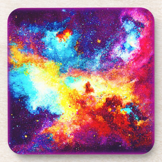Dessous-de-verre Exploration des Nebulae les plus brillantes. Comma (Devant)