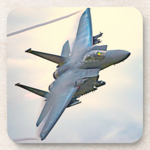 DESSOUS-DE-VERRE F-15E GRÈVE EAGLE