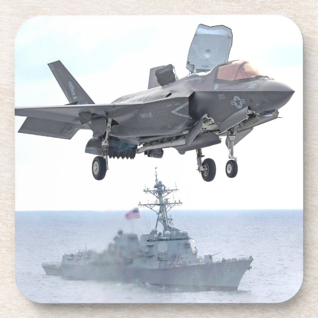 DESSOUS-DE-VERRE F-35B ÉCLAIRAGE II (Devant)
