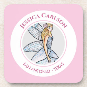 Dessous-de-verre Fairy Princess Petals Robe Mode Illustration