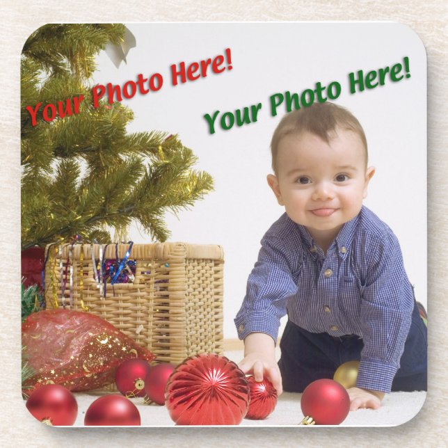 Dessous de verre faits sur commande de photo (Devant)