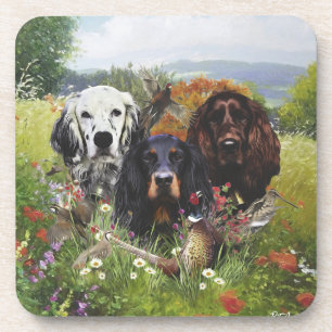 Dessous-de-verre Famille Setters