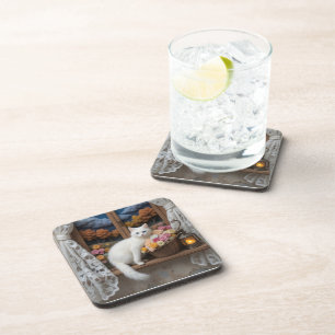 Dessous-de-verre Fenêtre Cosy Nighttime