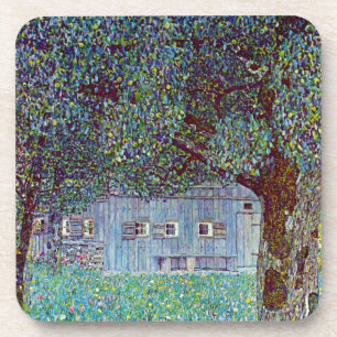 Dessous-de-verre Ferme en Haute-Autriche par Gustav Klimt