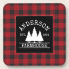 Ferme Red Buffalo Plaid Nom de famille