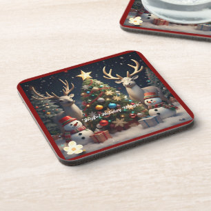 Dessous-de-verre "Festive saisonnier"
