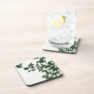 Dessous de verre Feuille verts