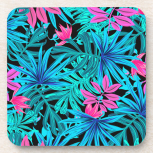 Dessous-de-verre Feuilles tropicaux