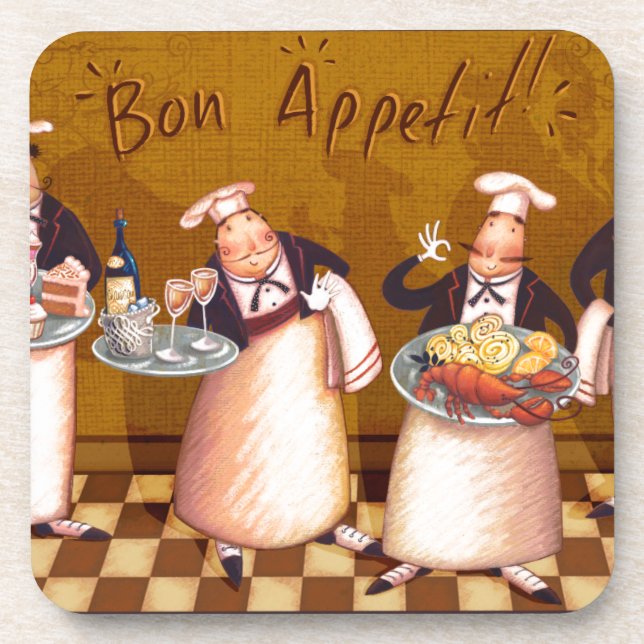 Dessous-de-verre Fève Appétit (Devant)