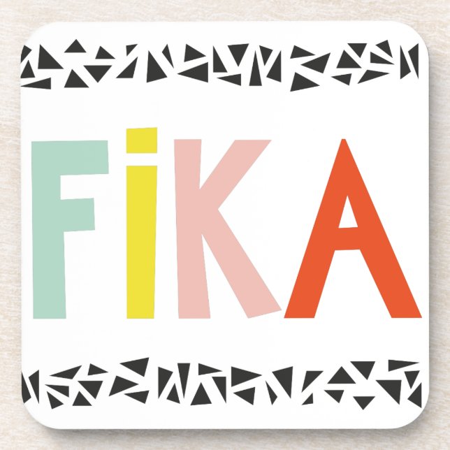 Dessous de verre Fika Colors (Devant)