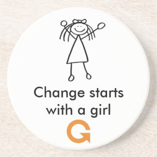 Dessous de verre - fille