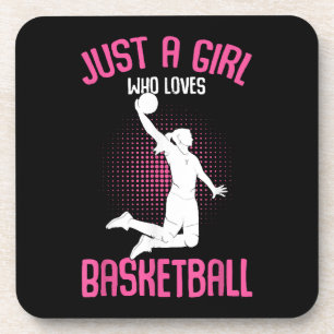 Dessous-de-verre Fille de basketball Femmes