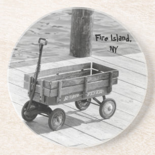 dessous de verre "Fire Island Wagon"