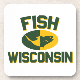 Dessous-de-verre Fish Wisconsin