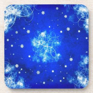 Dessous-de-verre Flacons de neige