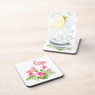Dessous de verre Flamant rose