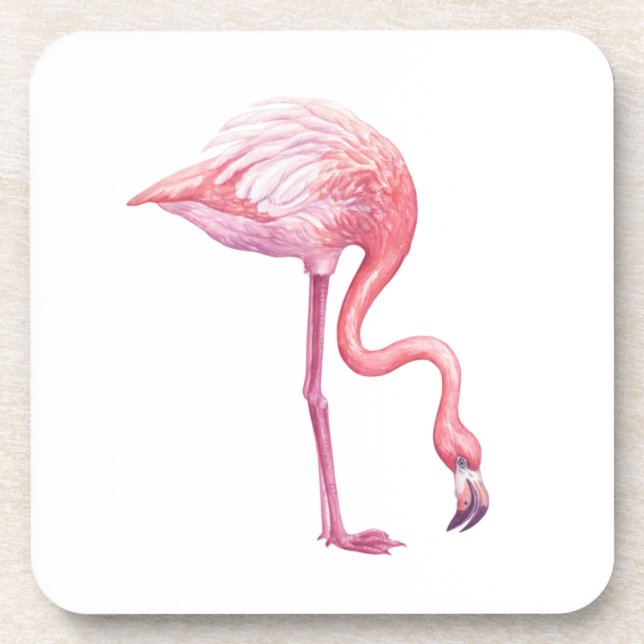 Dessous-de-verre Flamant rose (Devant)