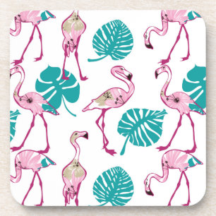 Dessous-de-verre Flamants roses roses