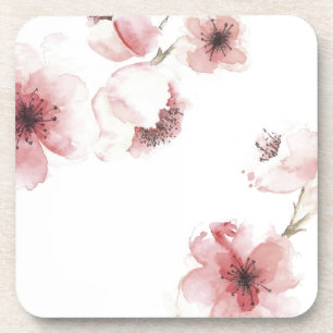 Dessous-de-verre Fleur de cerisiers simple mais élégant  Dessous 