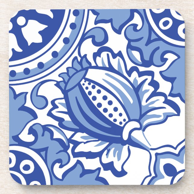 Dessous-de-verre Fleur de grenade (Devant)