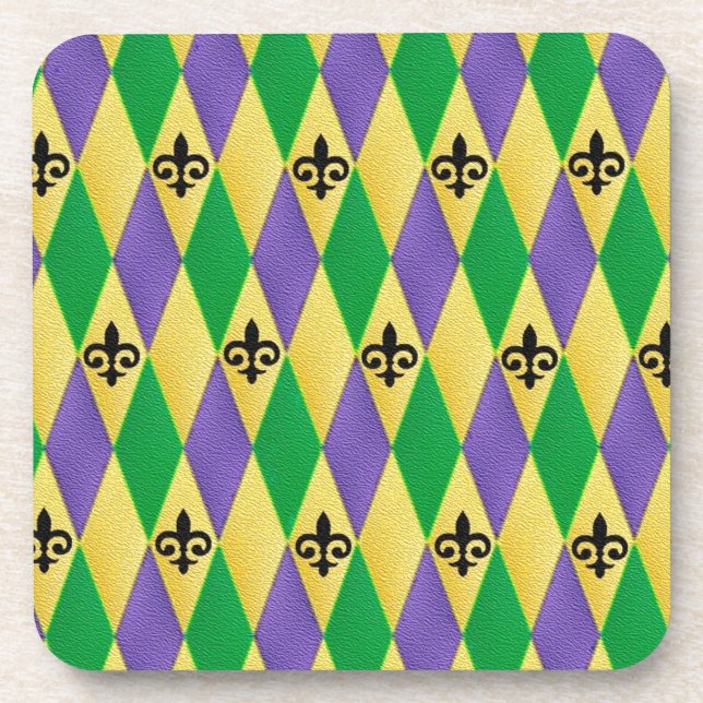 Dessous-de-verre Fleur de lis (Devant)