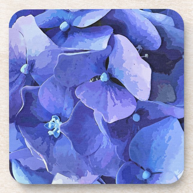DESSOUS-DE-VERRE FLEURS DE JARDIN (Devant)