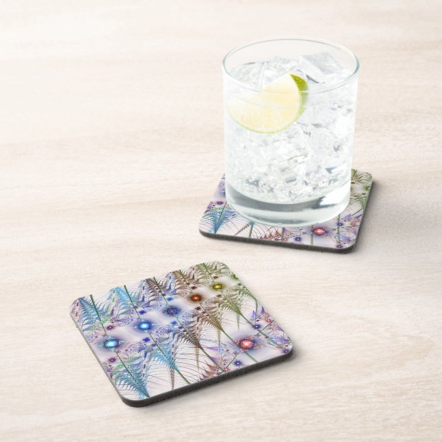 Dessous-de-verre Fleurs Ferns'N Abstraites (Côté Droit)