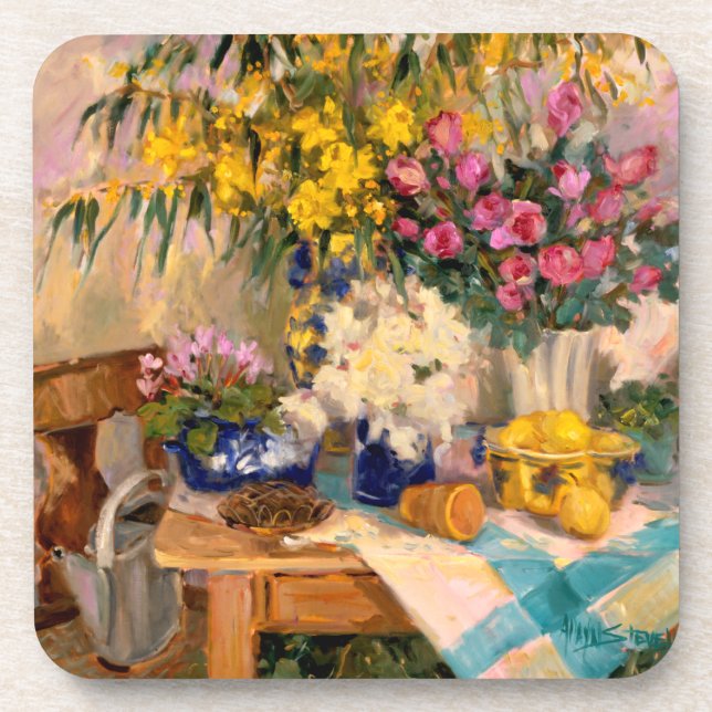 Dessous-de-verre Fleurs fraîches II (Devant)