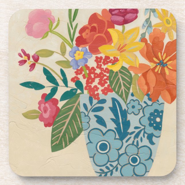 Dessous-de-verre Fleurs printanières I (Devant)