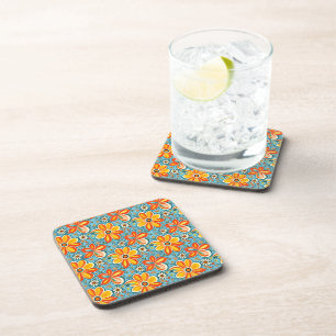Dessous-de-verre Fleurs super avec Vibes Vintages