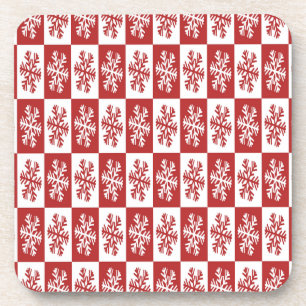 Dessous-de-verre flocons de neige