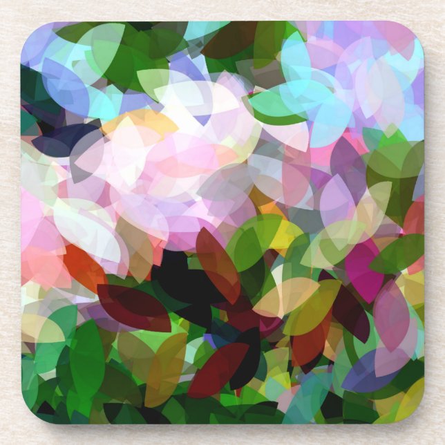 DESSOUS-DE-VERRE FLORAL (Devant)