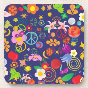 Dessous-de-verre Floral boho