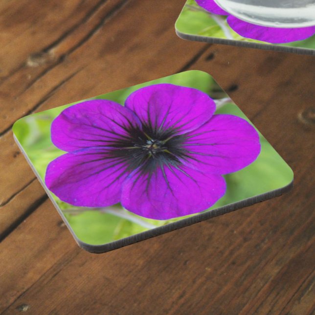 Dessous-de-verre Floral de Cranesbill pourpre Geranium (In Situ)