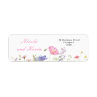 Dessous de verre floral fleur sauvage Spring