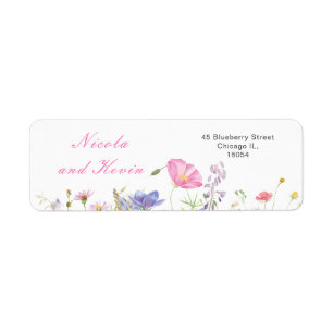 Dessous de verre floral fleur sauvage Spring