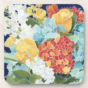 Dessous-de-verre Florals II de minuit