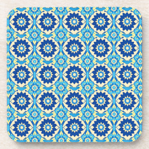 Dessous de verre floraux Boho vibrants - Ensemble 