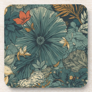 Dessous-de-verre Flore & Faune Luxuriantes – Botanique Vintage