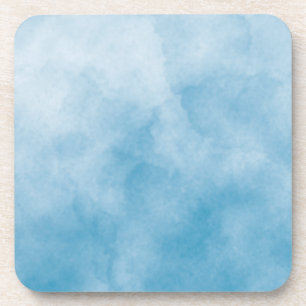 Dessous-de-verre fond d'emballage arrière - plan bleu océan