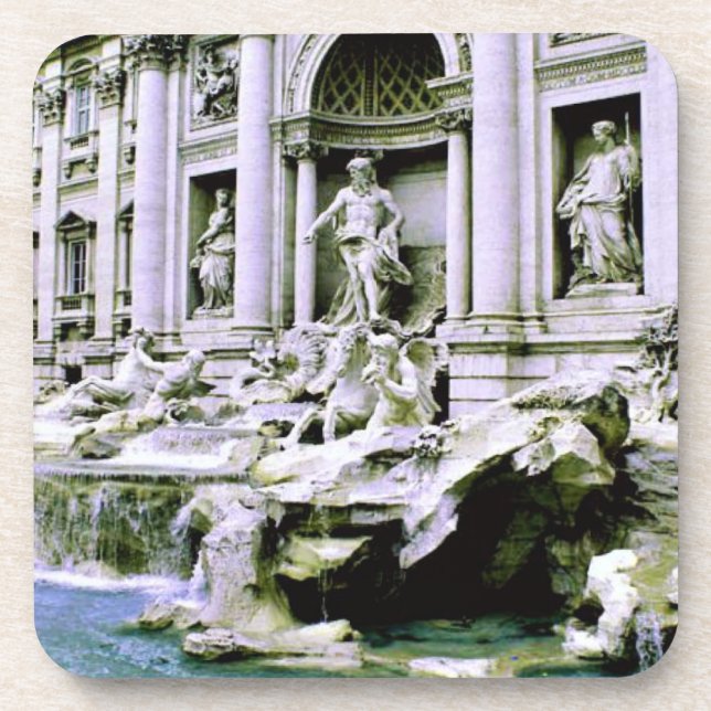 Dessous-de-verre Fontaine de TREVI (Devant)