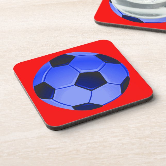 Dessous-de-verre Football américain de soccer ou d'association (Côté gauche)