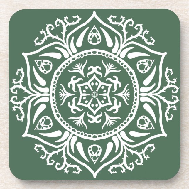 Dessous-de-verre Forest Mandala (Devant)