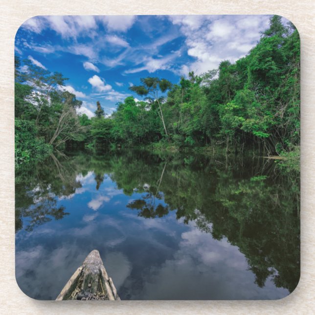 Dessous-de-verre Forêt | Forêt de la jungle péruvienne (Devant)