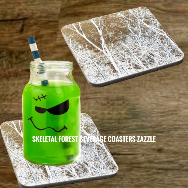 Dessous-de-verre Forêt squelettique (Créateur téléchargé)