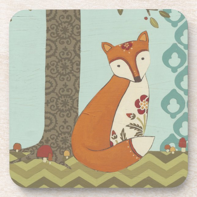 Dessous-de-verre Forêt Whimsy III (Devant)